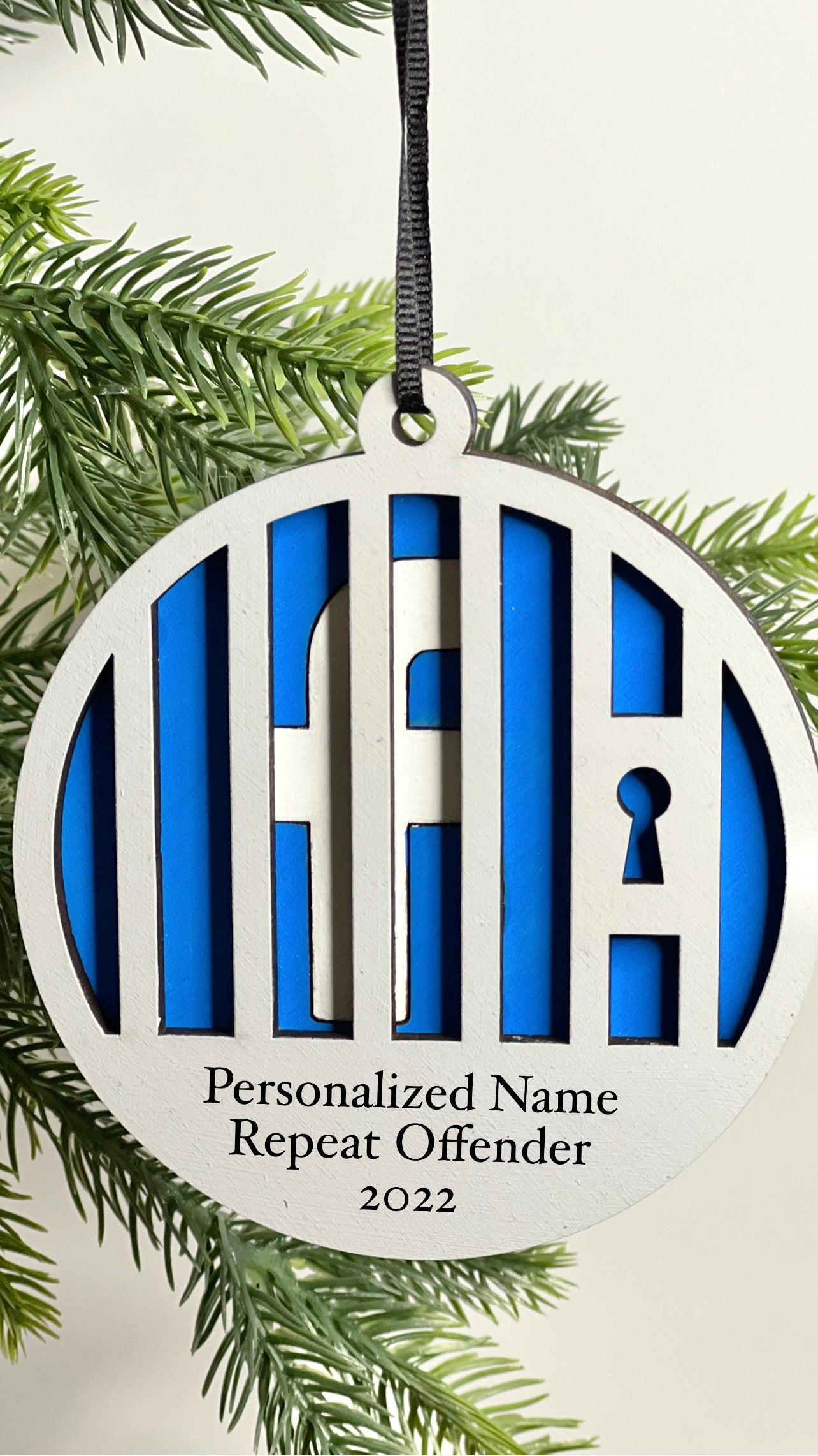 Facebook Jail Ornament