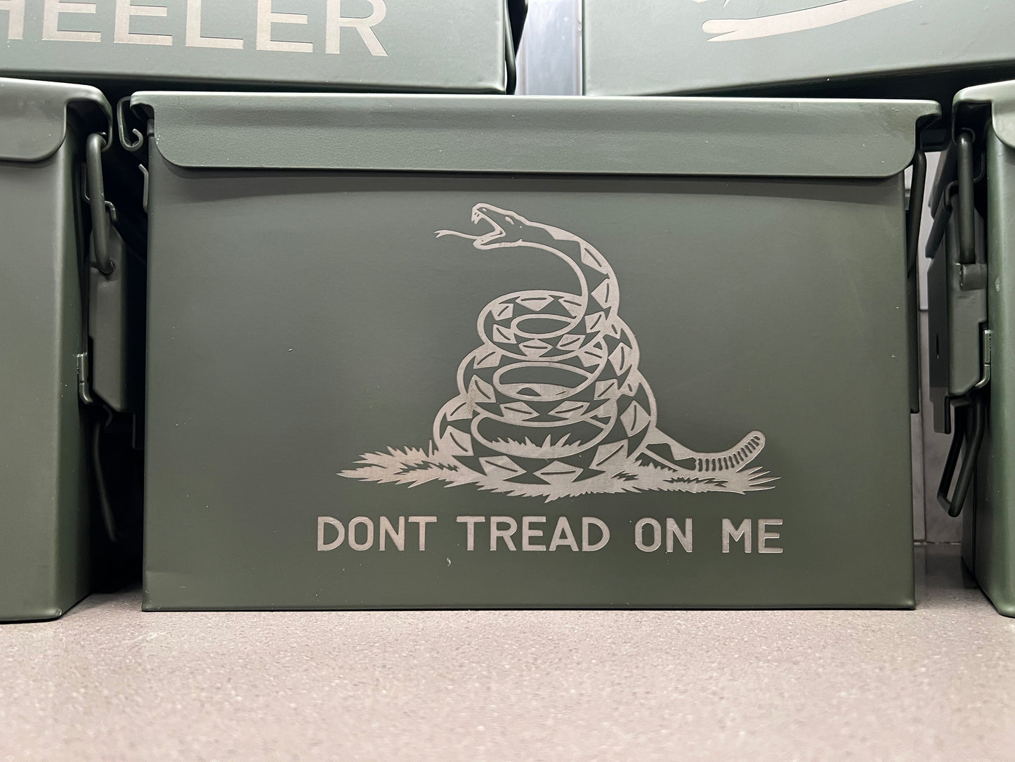 Engraved Ammo Can