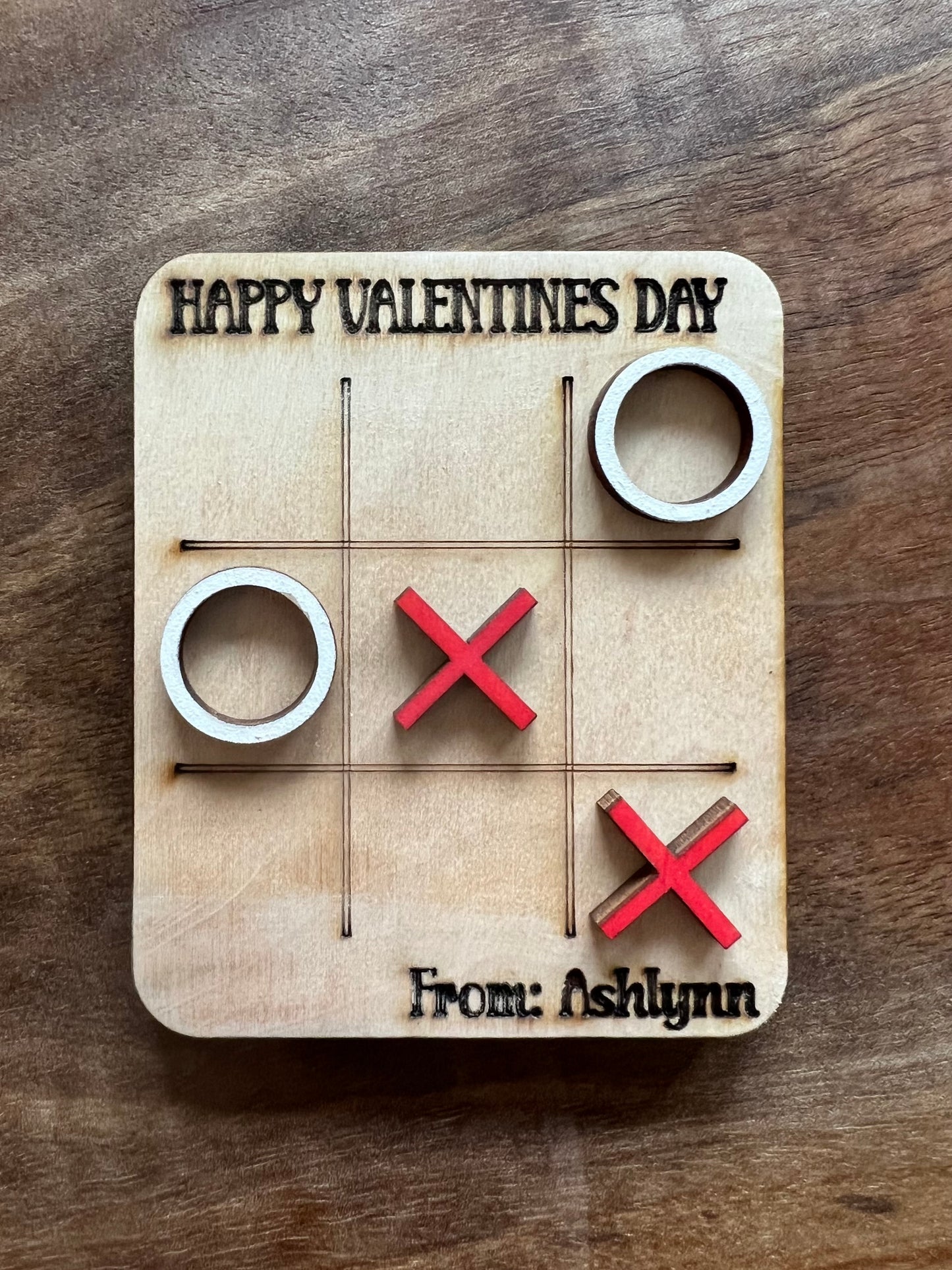 Personalized Wooden Valentines