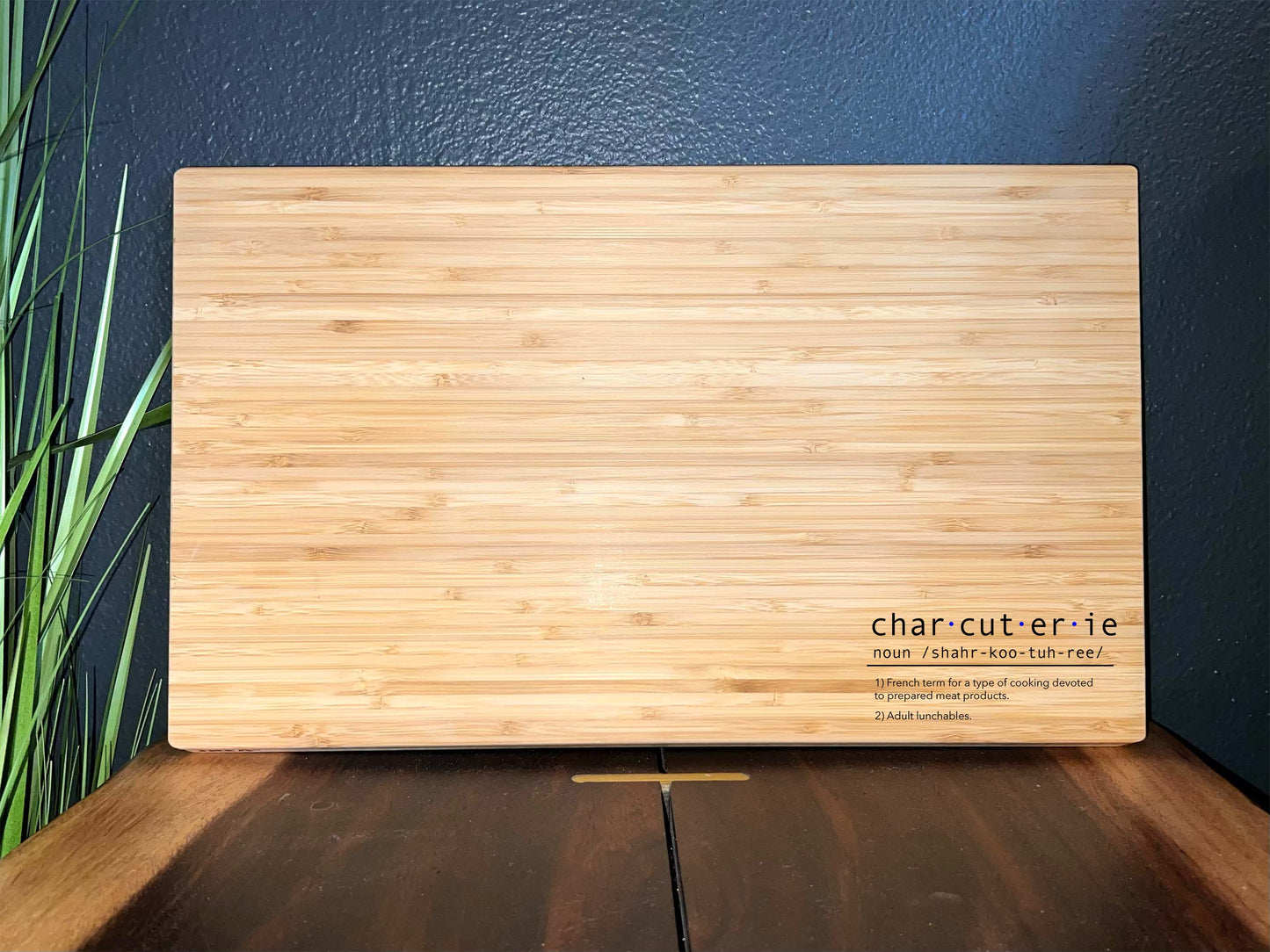 Char-cut-er-ie Board