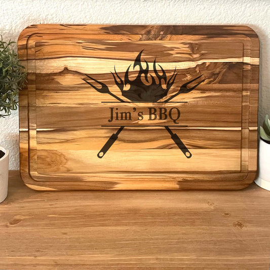 Personalized Engraved BBQ Board